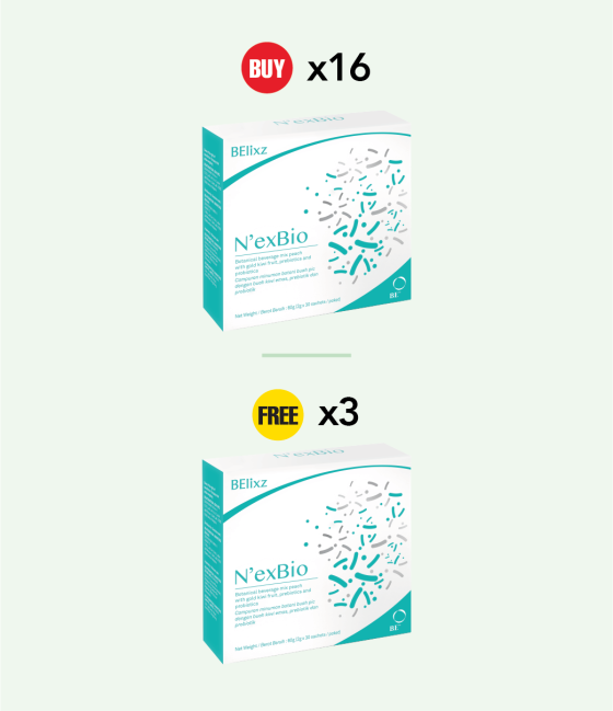 Buy 16x BElixz N'exBio (30s) Free 3x BElixz N'exBio (30s)